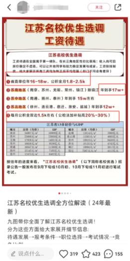 江蘇省2024名校優(yōu)生選調(diào)公示！省內(nèi)這些大學(xué)上榜.jpg