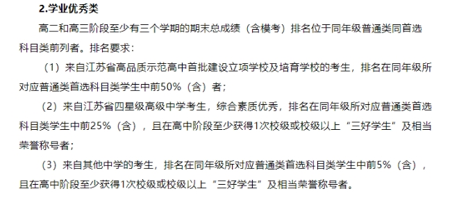 招生計劃和專業(yè)有所增加！江蘇2025年B類綜合評價招生解析！21.png