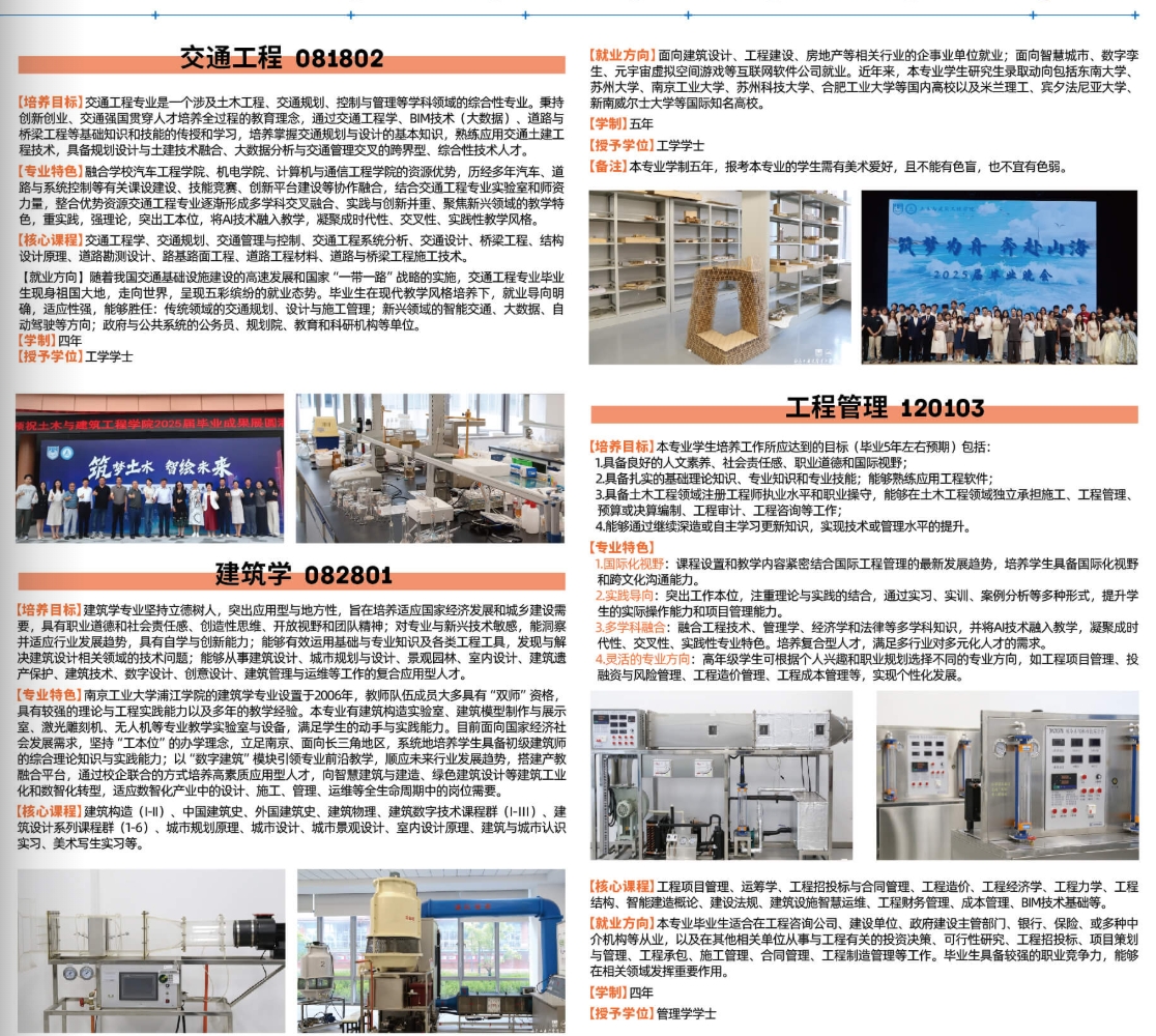 南京工業(yè)大學(xué)浦江學(xué)院2025年本科專業(yè)介紹合集來啦！12.png