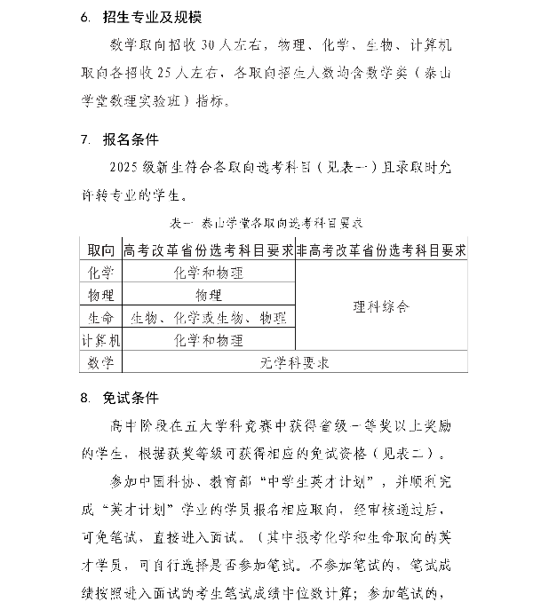 山東大學(xué)泰山學(xué)堂2025級(jí)學(xué)生選拔的常見(jiàn)問(wèn)題匯總3_副本.png