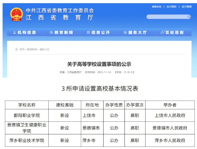教育廳公示！16所新大學(xué)來了2.png