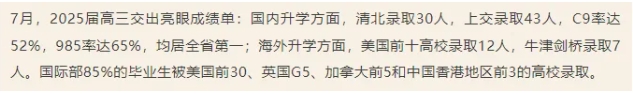 南京各高中2025年高考“成績單”公布，985率高達(dá)65%1.png